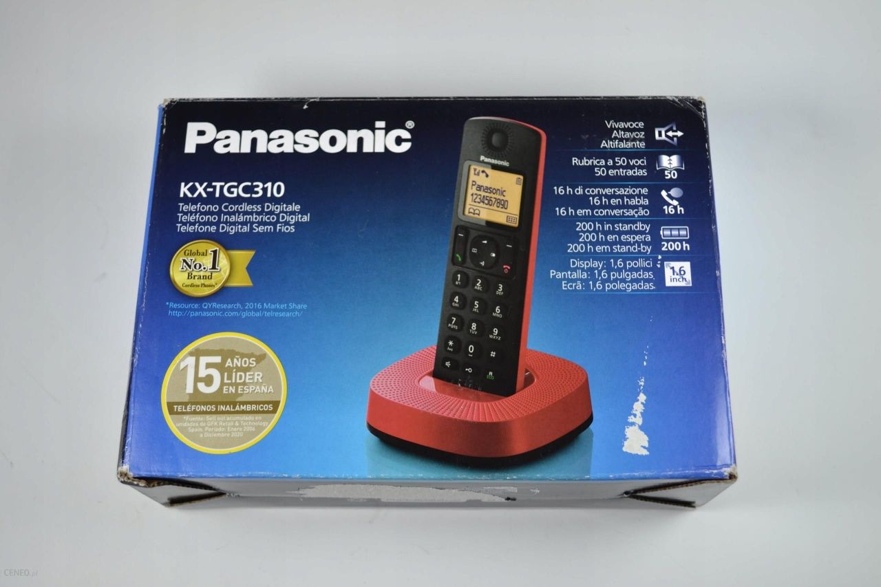 Telefon stacjonarny panasonic