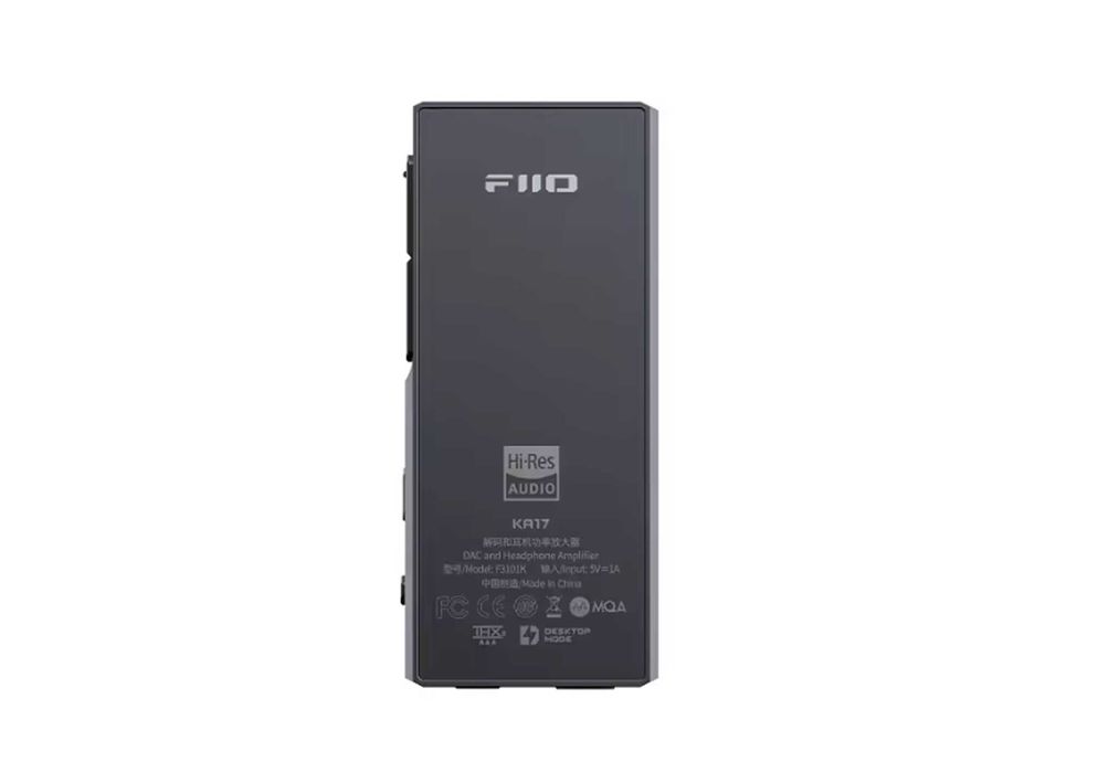 FiiO KA17 — портативний Hi-Fi ЦАП усилитель для наушников підсилювач