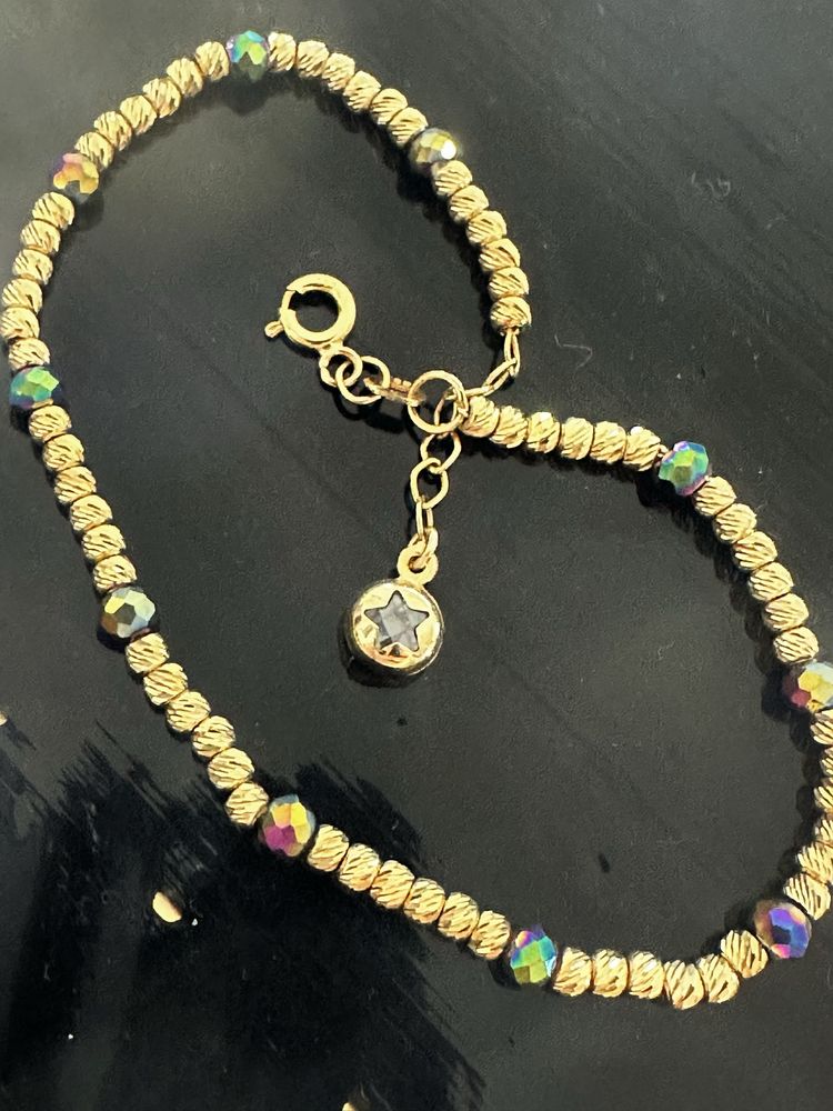 Złota bransoletka 14k