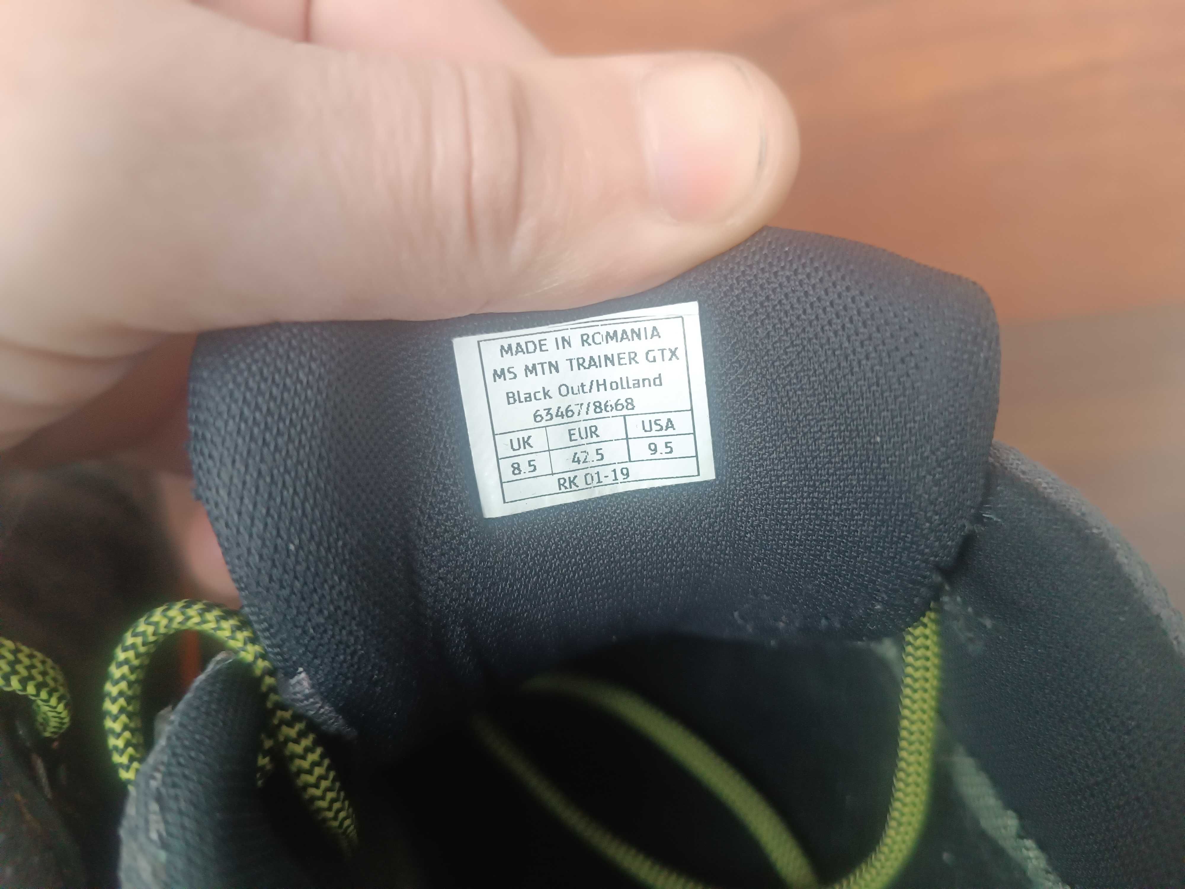 Ботинки Saleva MS MTN Trainer Gtx GoreTex 42.5 р. 27 Румыния Новые