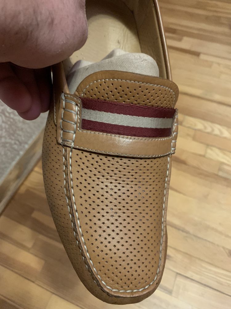 Мокасини Bally оригінал   р 41-41,5