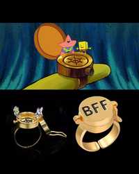 Значок Спанч Боб SpongeBob сквидвард кольцо дружбы мультик Патрик