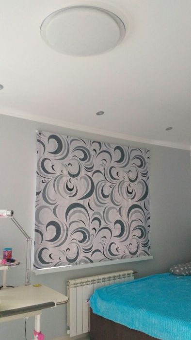 Римская штора, римская фотоштора, римская штора день-ночь