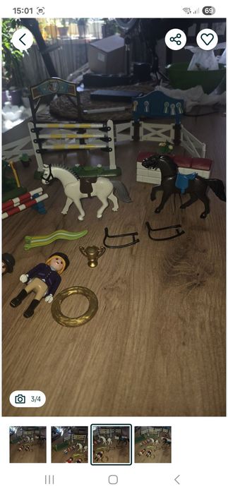 Playmobil 6930 turniej jeździecki konie figurki itp