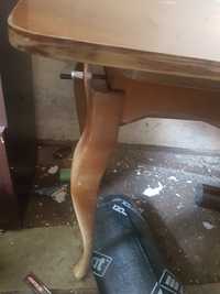 Stół Vintage drewniany rozkładany podnoszony