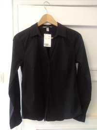 camisa preta nova H&m n°38. Preço 10 €