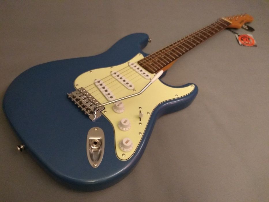 Harley Benton ST-62CC RW Lake Placid Blue-gitara typu Stratocaster