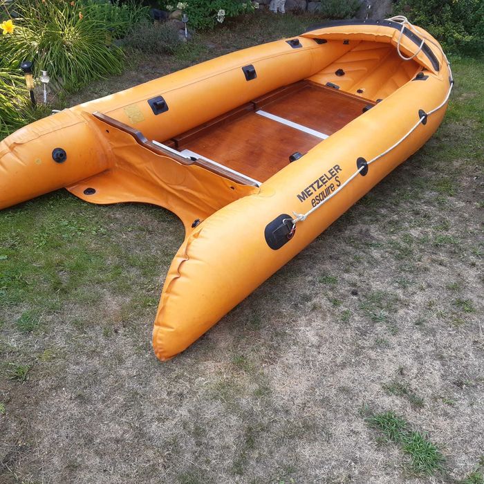 Metzeler Profesjonalny Ponton 4-5osób do 28KM twarda podłoga Strażacki