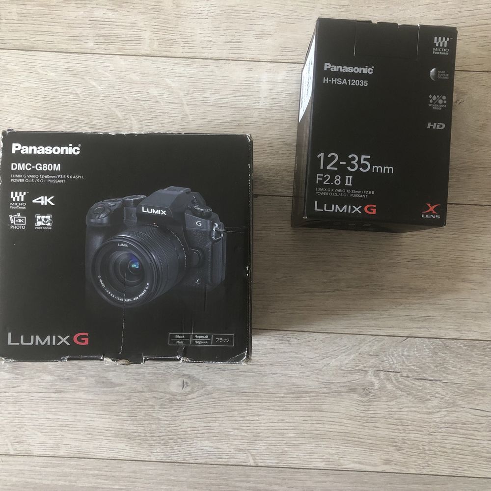 Камера Panasonic Lumix  DMC - G80M з обєктивом