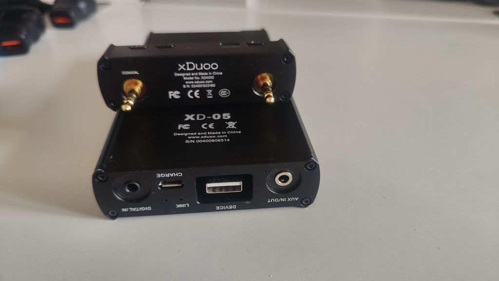 Wzmacniacz słuchawkowy DAC Xduoo XD 05 + adapter bluetooth Xduoo 05BL