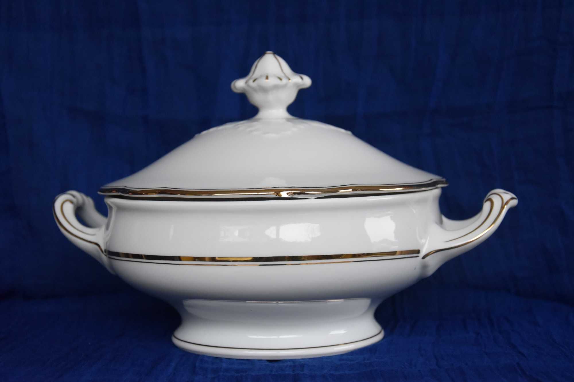 Waza na zupę Altwasser Carl Tielsch stara śląska porcelana 1934-45