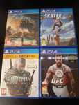 Zestaw gier PS4.      .