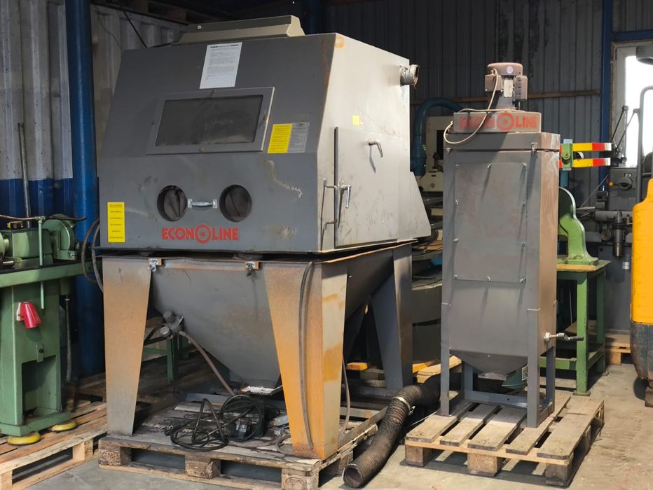 Piaskarka z odciągiem, komora