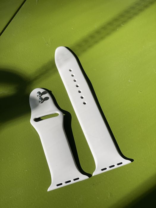 Pasek do smartwatcha, apple watch 42 44 45 bezowy, kremowy, nowy, S