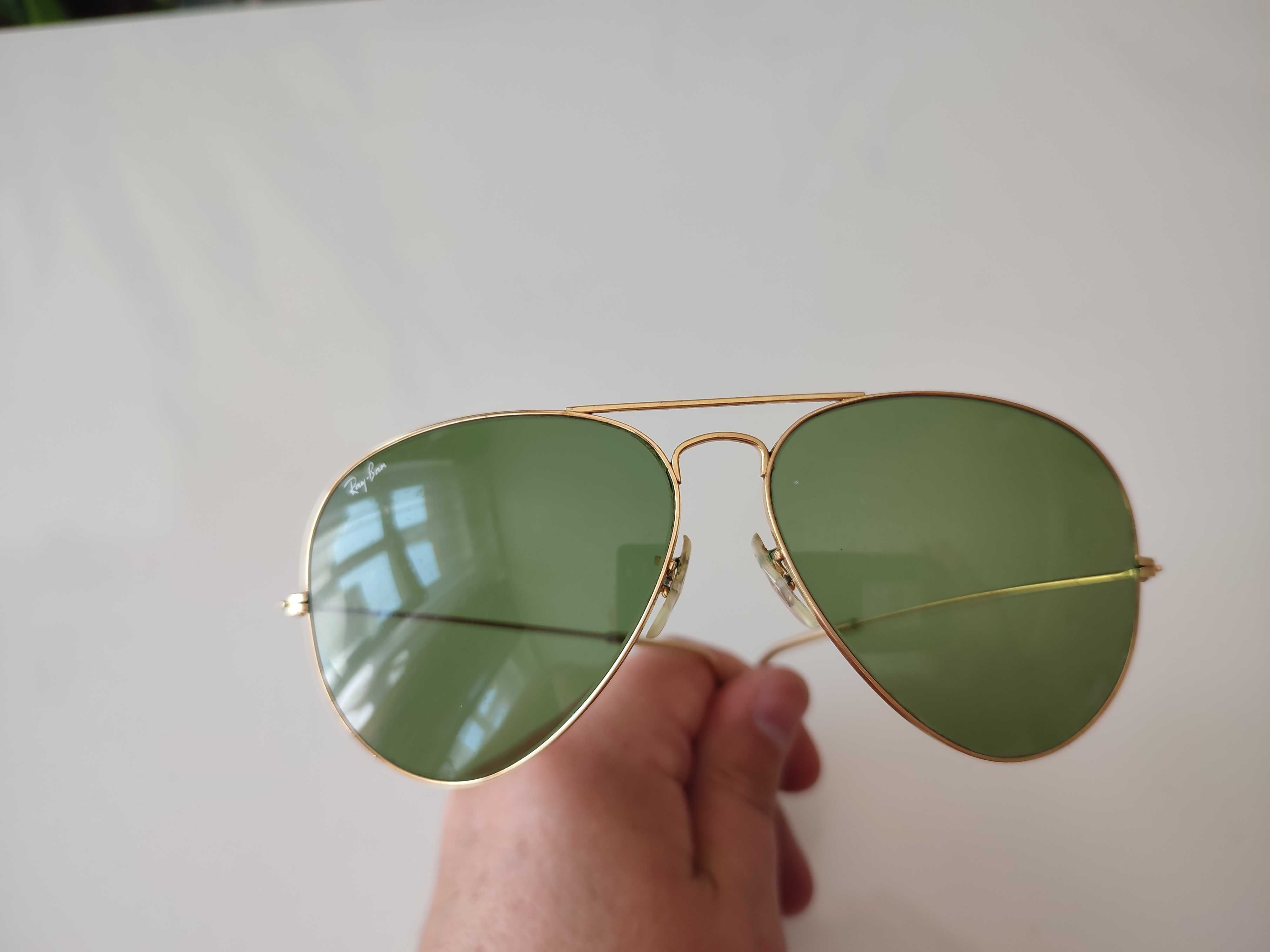 Ray Ban Okulary przeciwsłoneczne złote