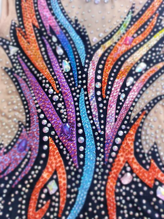 Strój startowy gimnastyka artystyczna