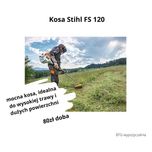 Do wynajęcia Kosa spalinowa Stihl 120 wynajem/wypożyczalnia