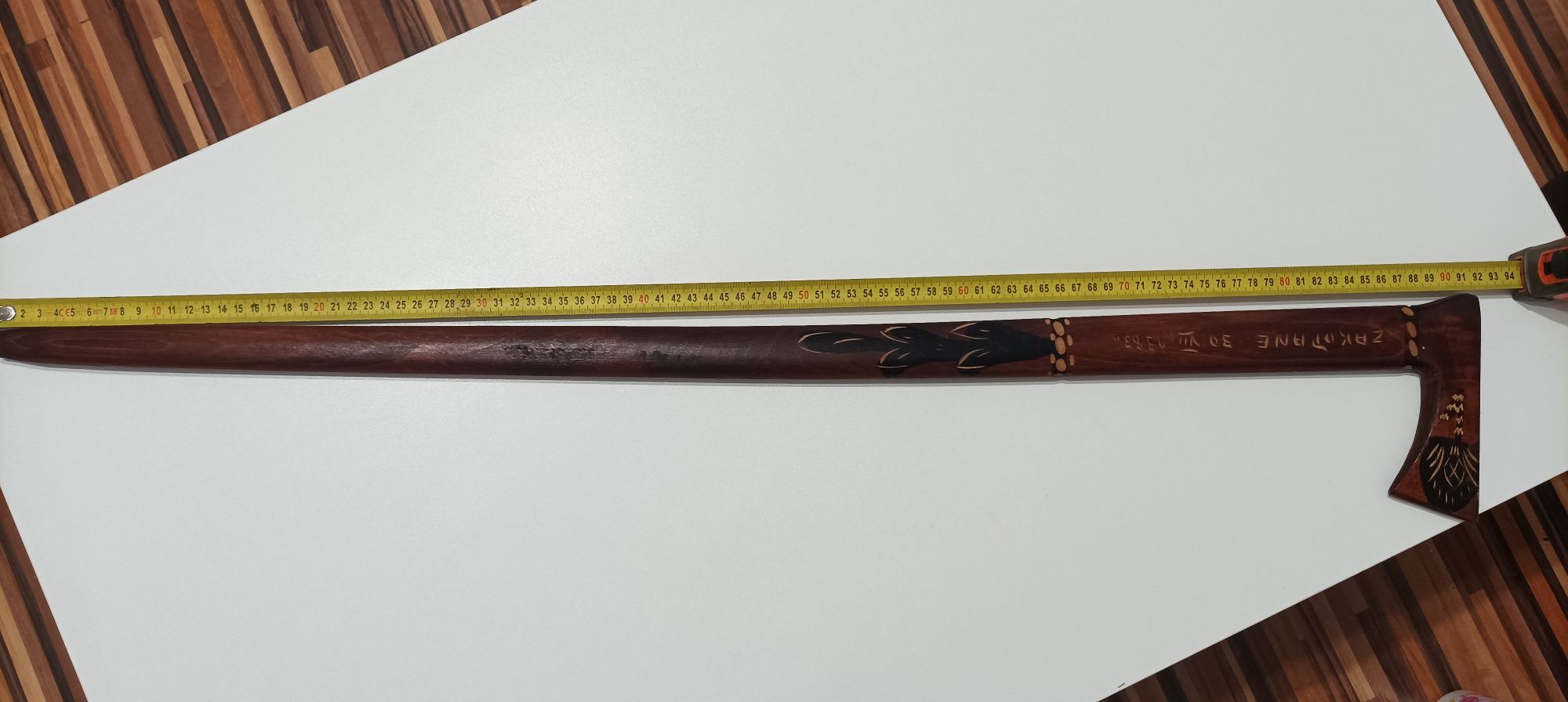 Ciupaga góralska z napisem Zakopane duża 92cm