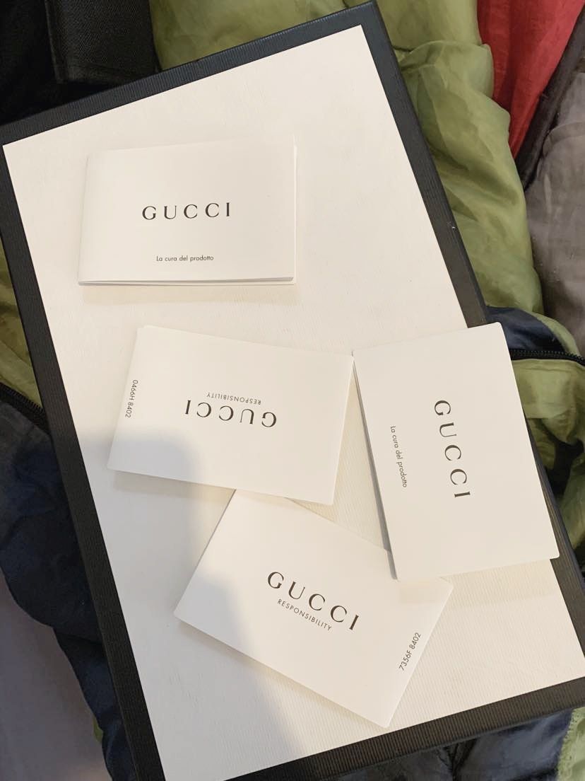 Gucci skórzane buty sportowe "ACE" damskie