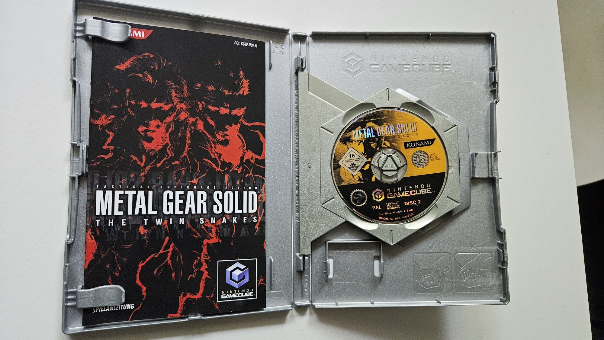 Metal Gear Solid The Twin Snakes Gamecube BDB