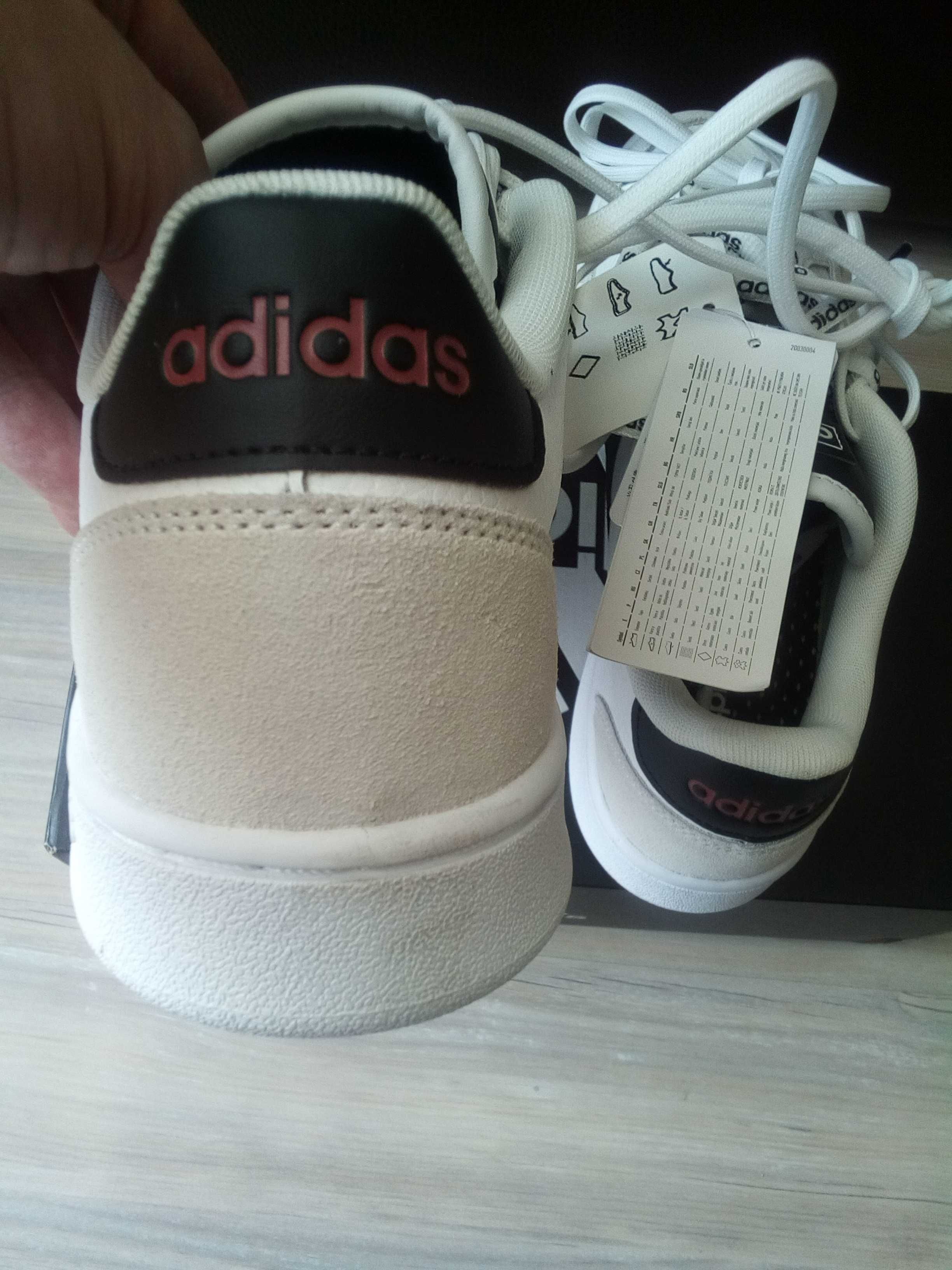 buty męskie Adidas białe 42i2/3 FW6669 grand court se nowe z metką