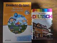 Niemiecki dla dzieci - słownik obrazkowy + słownik polsko-niemiecki