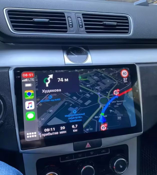 Магнітола Passat b6 cc b7 VW android магнитола магнітофон