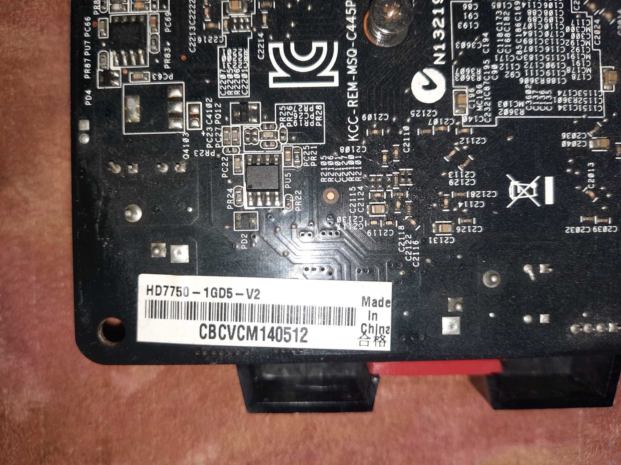 Placa Gráfica ASUS - HD7750-1GD5-V2