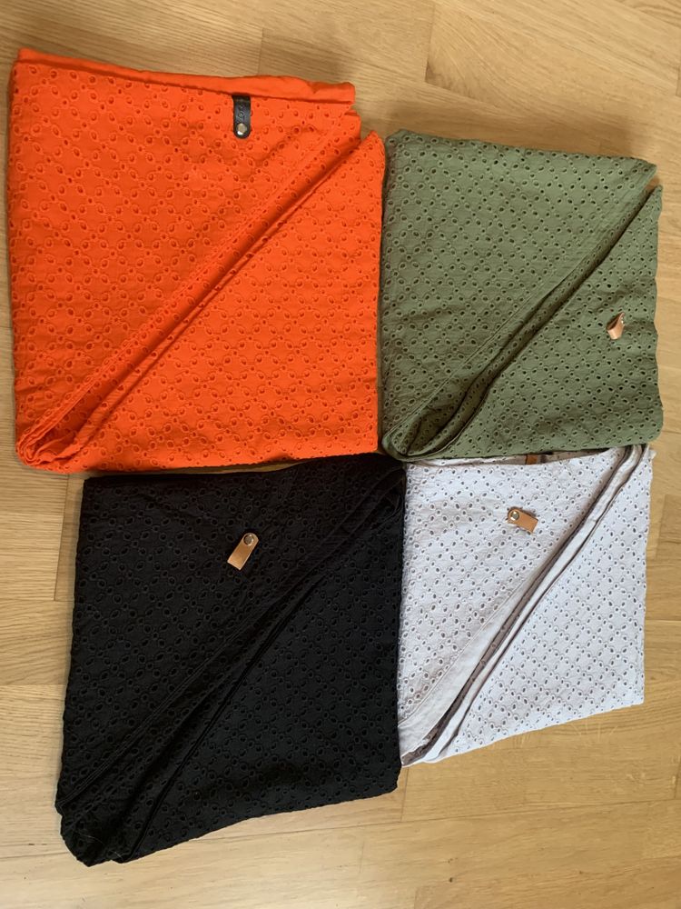 Chusta I love loop ażurowa khaki now