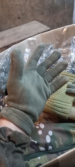 Балаклава хакі вязана