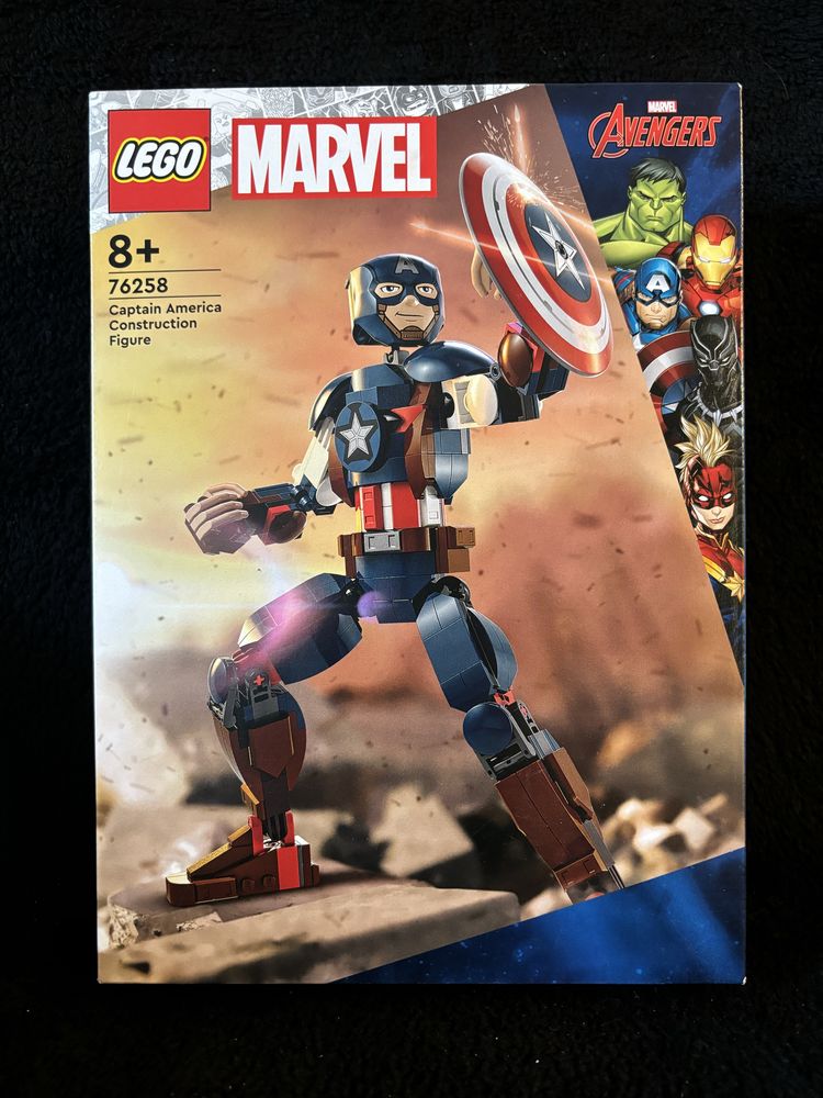 Zestaw klocków lego 76258 marvel Kapitan Ameryka