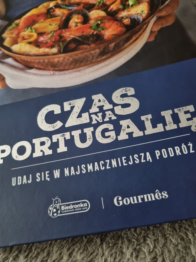 Książka kulinarna czas na Portugalię różne przepisy