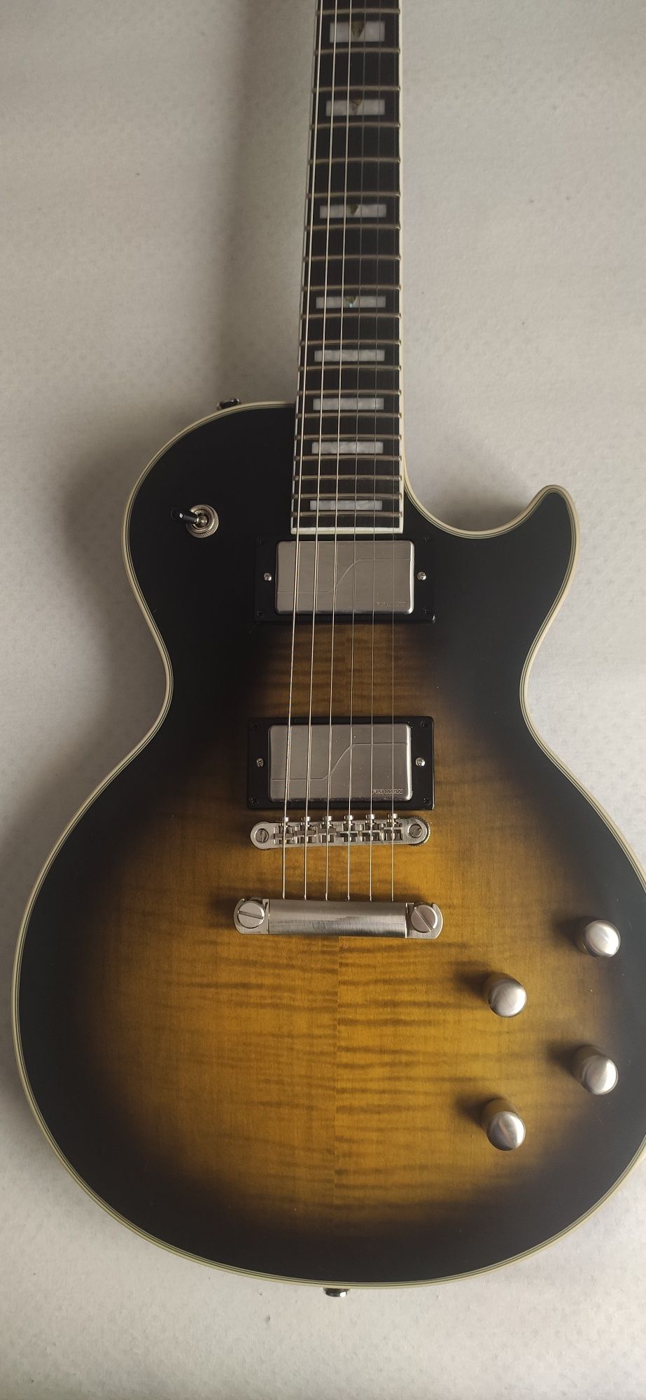 Epiphone Les Paul Prophecy Olive Tiger + case