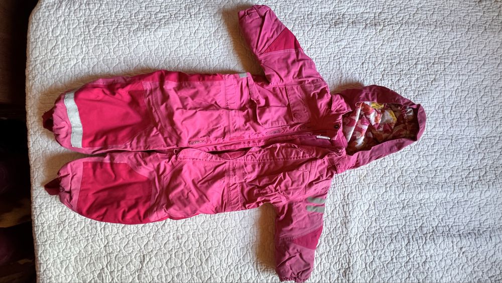 Зимовий комбінезон для дівчинки 1,5, 2, 3, 4, 9