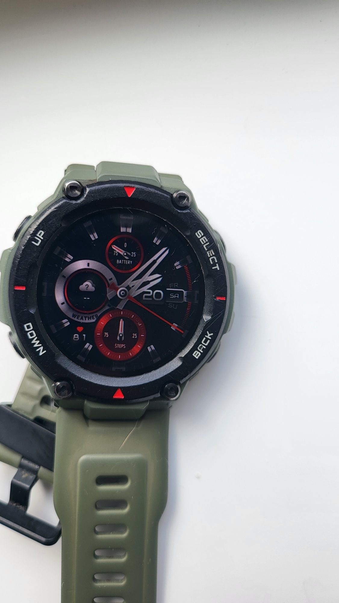 Тактические часи  Amazfit T-Rex Army Green A1919