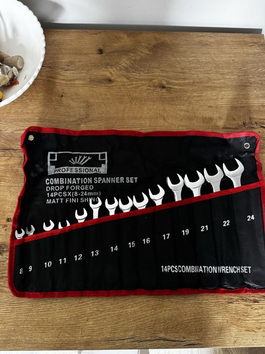 Zestaw Kluczy Płasko-Oczkowych