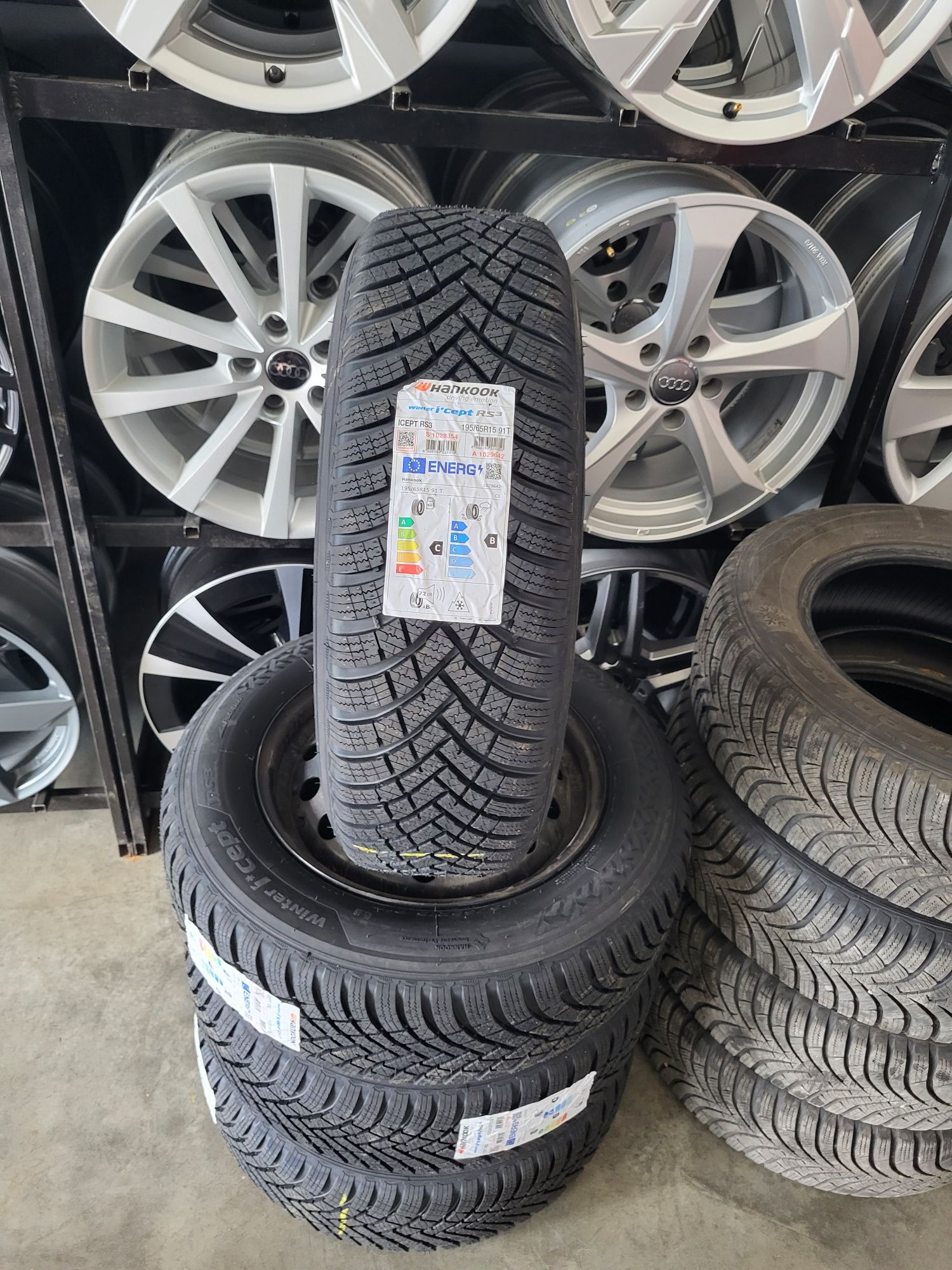 2023r Opony zimowe  195/65R15 91T Hankook Winter I' cept RS3 Montaż!