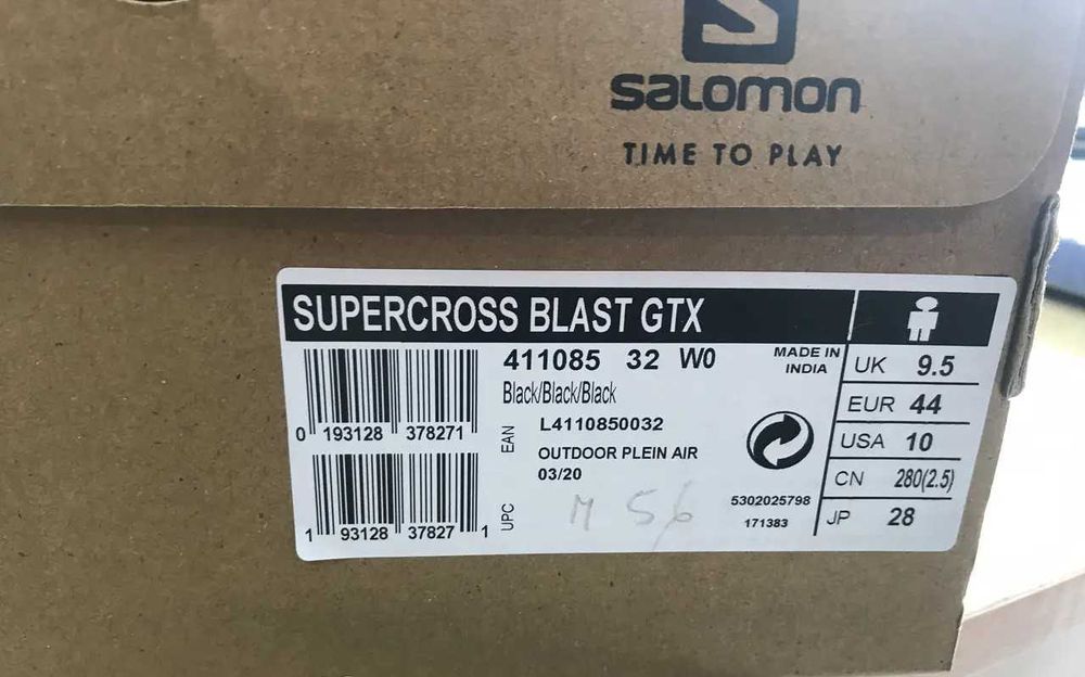 Кроссовки Salomon Supercross Blast GTX (411085) оригинал