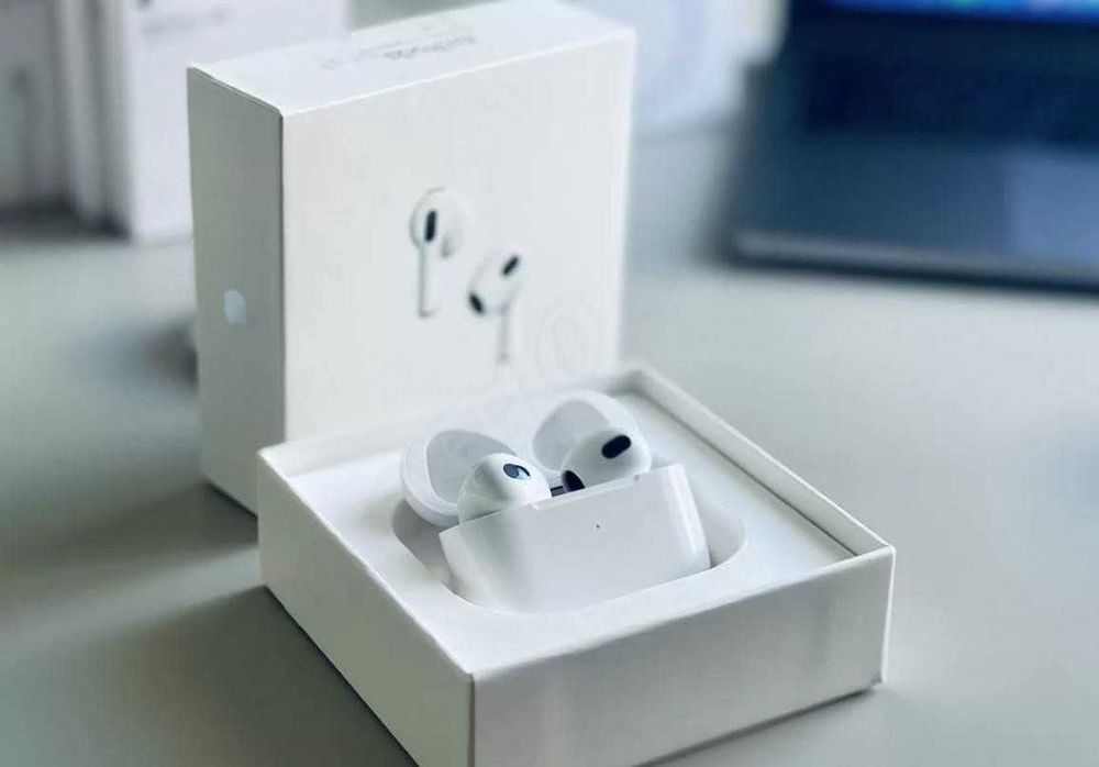 Бездротові навушники Airpods 3 Люксове звучання найкраща якість!