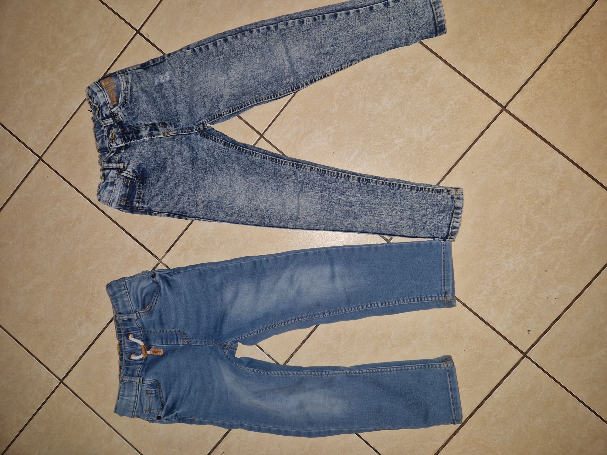 Spodnie jeansowe chł.r 122