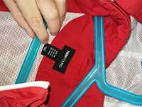 Czerwona cienka kurtka z kapturem dla chłopca H&M rozmiar 146