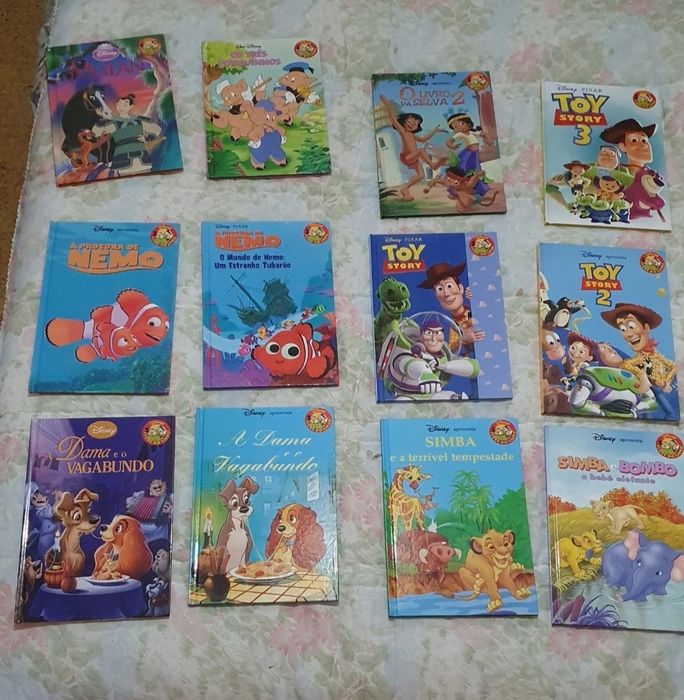 Livros desenhos animados da Disney