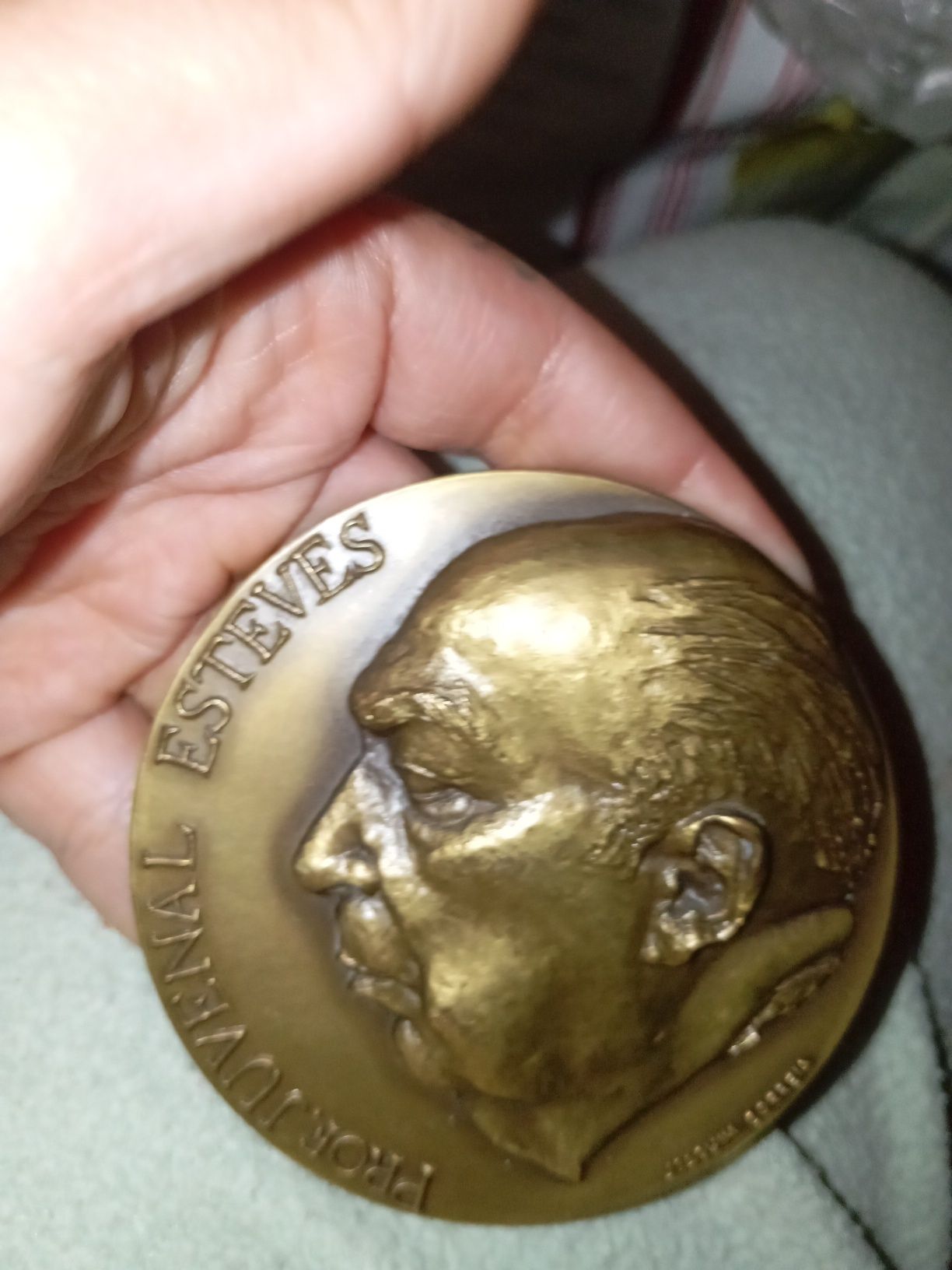 Medalha prof Juvenal esteves