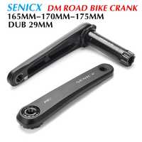 Шатуни SENICX PR2 DUB Road 165mm під BB 68mm Direct Mount