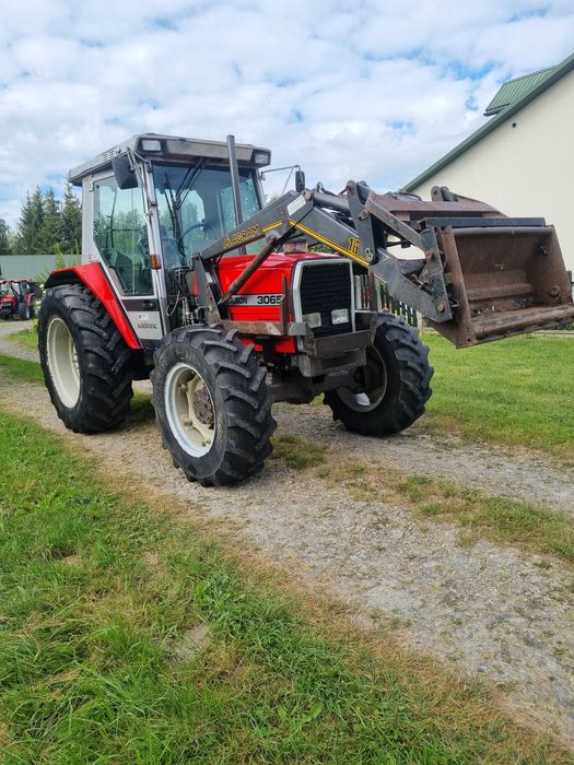 MF 3065 z ładowaczem, sprowadzony, stan BDB.