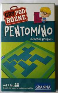 Gra Pentomino, łamigłówka. Z serii gry podróżne.