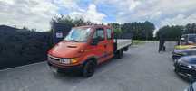 Iveco Daily 7-Osobowy + PAKA Skrzyniowy Brygadówka 2001r 2.8D