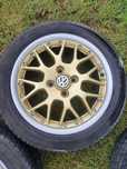 Felgi BBS RS 772 15 cali z oponami letnimi 4x100