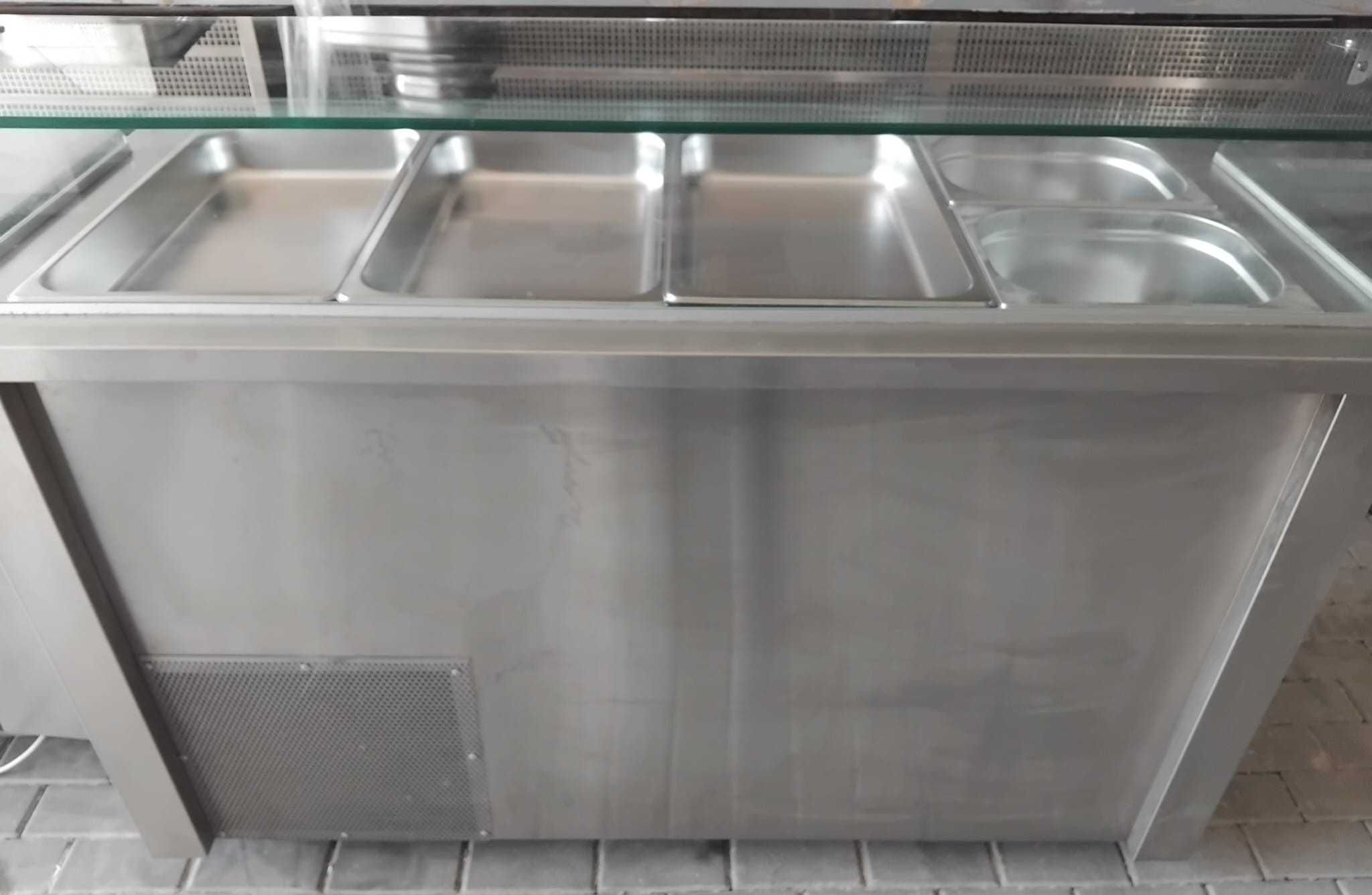 Bancada Refrigerada de Cuvetes em inox - USADA
