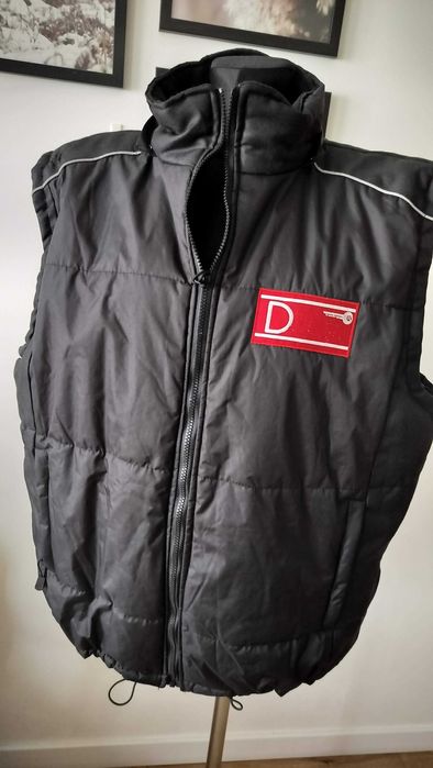 Hoodie kamizelka 3XL bezrękawnik męski ocieplana przeciwdeszczowa